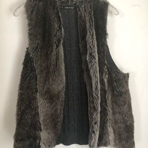 COPY - Maurice’s faux fur sweater vest